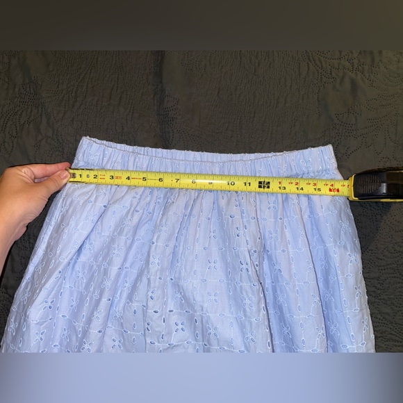 Blue Women’s Universal Thread Skirt | Medium |Boho Cottagecore|Elastic waist - Picture 4 of 6